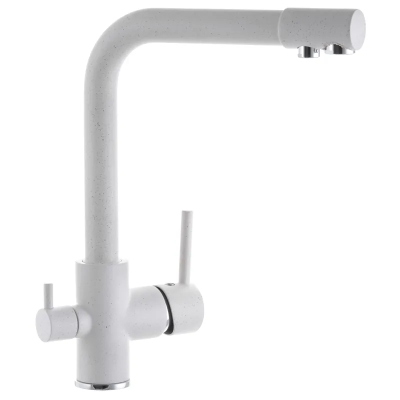 Змішувач для кухні Zerix LR4055W-3 з виходом для питної води (ZX2643) Змішувач для кухні Zerix LR4055W-3 з виходом для питної води (ZX2643)