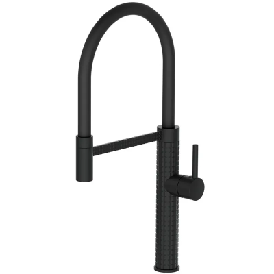 Змішувач для кухні Mixxus Premium Oliwer 017 BLACK REFL.BLACK (MI6966) Змішувач для кухні Mixxus Premium Oliwer 017 BLACK REFL.BLACK (MI6966)