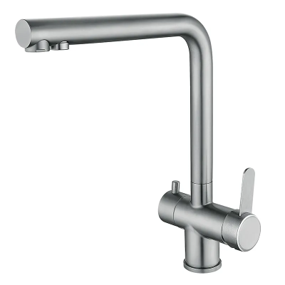 Кухонний змішувач на дві води Mixxus FAN-021 із нерж. сталі SUS304 (MI6109) Кухонний змішувач на дві води Mixxus FAN-021 із нерж. сталі SUS304 (MI6109)