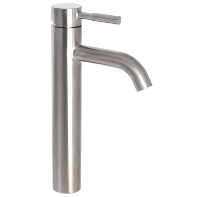 Змішувач для умивальника Mixxus SUS-001-B-High з нерж. сталі SUS304 (MI6098) Змішувач для умивальника Mixxus SUS-001-B-High з нерж. сталі SUS304 (MI6098)