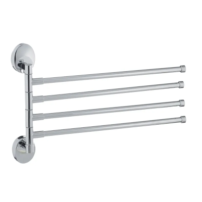 Тримач для рушників з 4 поворотними планками Zerix LR3314 (LL1444) Тримач для рушників з 4 поворотними планками Zerix LR3314 (LL1444)