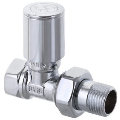 Кран для рушникосушки прямий Koer KR.532 - 1/2