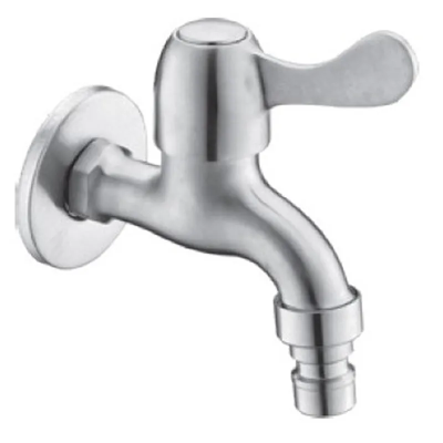 Кран для холодної води Mixxus BIB-02 1/2 з нержавіючої сталі SUS304 (упаковка блістер) (MX1338) Кран для холодної води Mixxus BIB-02 1/2 з нержавіючої сталі SUS304 (упаковка блістер) (MX1338)