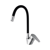 Змішувач для кухні Mixxus NEO-011 REFL.Black із силіконовим виливом (MI6558) Змішувач для кухні Mixxus NEO-011 REFL.Black із силіконовим виливом (MI6558)