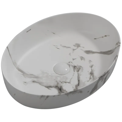 Раковина накладна MIXXUS PREMIUM ELLIPSE-0104 MARBLE 550х415х140mm (MP6554) Раковина накладна MIXXUS PREMIUM ELLIPSE-0104 MARBLE 550х415х140mm (MP6554)