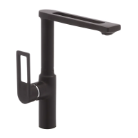 Змішувач для кухні Haiba Foster 017 чорний (HB0967) Змішувач для кухні Haiba Foster 017 чорний (HB0967)