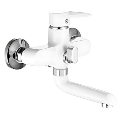 Змішувач для ванни Mixxus Elba 009 (EURO) WHITE (MI6586) Змішувач для ванни Mixxus Elba 009 (EURO) WHITE (MI6586)