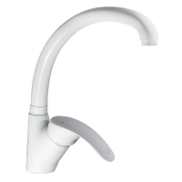 Змішувач для кухні Haiba Mars 011 білий (HB0811) Змішувач для кухні Haiba Mars 011 білий (HB0811)