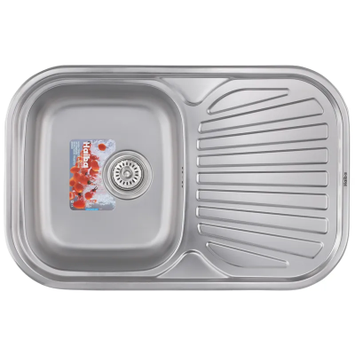 Мийка кухонна HAIBA 74x48 (satin) (HB0561)