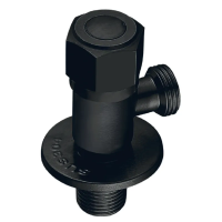 Кран для підключення сантехприладів Mixxus VAL-06-1/2x1/2 Black з нерж.ст.SUS304(чорн.) (MI6058) Кран для підключення сантехприладів Mixxus VAL-06-1/2x1/2 Black з нерж.ст.SUS304(чорн.) (MI6058)