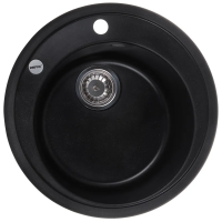 Мийка кухонна Zerix ZS-510R-14 Чорний металік (ZX4538) Мийка кухонна Zerix ZS-510R-14 Чорний металік (ZX4538)