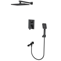 Вбудована душова система Mixxus Premium DALI 009 INNER BOX Black (MI6755) Вбудована душова система Mixxus Premium DALI 009 INNER BOX Black (MI6755)