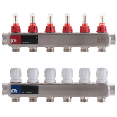 Колекторний блок з расxодомерамі Europroduct EP.S1110-06 1  Колекторний блок з расxодомерамі Europroduct EP.S1110-06 1