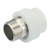 З'єднувальна муфта ЗР 63x2M PPR Koer K0102.PRO (KP0121) З'єднувальна муфта ЗР 63x2M PPR Koer K0102.PRO (KP0121)