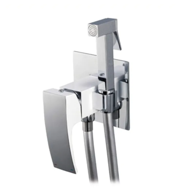 Змішувач для гігієнічного душу Koer KB-23007-04 (Колір хром+білий) (KR5162) Змішувач для гігієнічного душу Koer KB-23007-04 (Колір хром+білий) (KR5162)