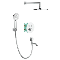 Вбудована душова система з термостатом Koer KB-67012-01 (Колір хром) (KR4728) Вбудована душова система з термостатом Koer KB-67012-01 (Колір хром) (KR4728)