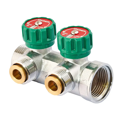 Колектор вентильний з адаптером Koer KR.1127-2 - 1 Колектор вентильний з адаптером Koer KR.1127-2 - 1