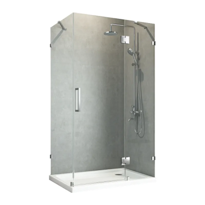 Бічна стінка до кабіни Koer SR SW04-90x200-TR-07 прозоре скло Easy Clean 10мм, графіт (KR5391) Бічна стінка до кабіни Koer SR SW04-90x200-TR-07 прозоре скло Easy Clean 10мм, графіт (KR5391)