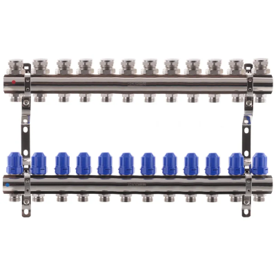 Колекторний блок з термостатичними клапанами Koer KR.1100-12 1 Колекторний блок з термостатичними клапанами Koer KR.1100-12 1