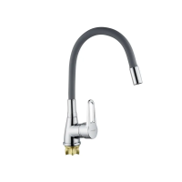 Змішувач для кухні з силіконовим виливом Champion Sop 014-045 (Nut) Refl.Grey (MI6361) Змішувач для кухні з силіконовим виливом Champion Sop 014-045 (Nut) Refl.Grey (MI6361)