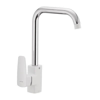 Кухонний змішувач білий Mixxus Missouri 014-G (MI0595) Кухонний змішувач білий Mixxus Missouri 014-G (MI0595)