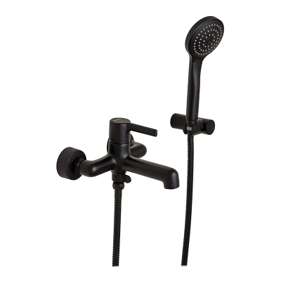 Змішувач для ванни Haiba Markus 009 Euro Black (HB3975) Змішувач для ванни Haiba Markus 009 Euro Black (HB3975)