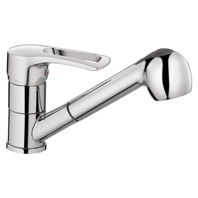 Змішувач для кухні Haiba Hansberg 014 c висувною лійкою (HB0208) Змішувач для кухні Haiba Hansberg 014 c висувною лійкою (HB0208)