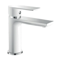 Змішувач для умивальника HAIBA ALEX 001 WHITE-CHROME (HB9562) Змішувач для умивальника HAIBA ALEX 001 WHITE-CHROME (HB9562)