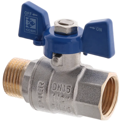 Кран кульовий Koer 1/2 Кран кульовий Koer 1/2