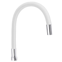 Вилив (гусак) силіконовий білий Champion (GU0016) Вилив (гусак) силіконовий білий Champion (GU0016)