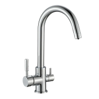 Кухонний змішувач на дві води Mixxus Premium Mafin 021 (MI5930) Кухонний змішувач на дві води Mixxus Premium Mafin 021 (MI5930)