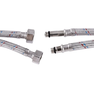 Гнучкі шланги для змішувача гайка 1/2'' - Штуцер M10 (100 см) 2 шт Zerix (ZX1576) Гнучкі шланги для змішувача гайка 1/2'' - Штуцер M10 (100 см) 2 шт Zerix (ZX1576)