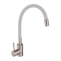 Змішувач для кухні з сірим силік. виливом Haiba SUS 011 (HB3890) Змішувач для кухні з сірим силік. виливом Haiba SUS 011 (HB3890)