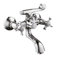 Змішувач для ванної кімнати Cron Zeus 142 (CR0077) Змішувач для ванної кімнати Cron Zeus 142 (CR0077)