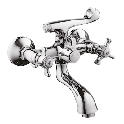 Змішувач для ванної кімнати Cron Zeus 142 (CR0077) Змішувач для ванної кімнати Cron Zeus 142 (CR0077)