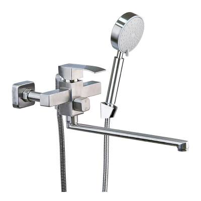 Змішувач для ванної кімнати Mixxus AMA-006 (Euro) (нерж. сталь) (MI6174) Змішувач для ванної кімнати Mixxus AMA-006 (Euro) (нерж. сталь) (MI6174)