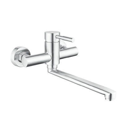 Змішувач для кухні Champion SUS-005 CHROME настінний з нержавіючої сталі (CH6536) Змішувач для кухні Champion SUS-005 CHROME настінний з нержавіючої сталі (CH6536)