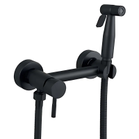 Змішувач настінний з гігієнічним душем Mixxus SUS-222 BLACK з нержавіючої сталі SUS304 (MX0680) Змішувач настінний з гігієнічним душем Mixxus SUS-222 BLACK з нержавіючої сталі SUS304 (MX0680)