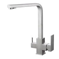 Змішувач для кухні з виходом для питної води Zerix KUB-021 із нерж. сталі SUS304 (ZX4855) Змішувач для кухні з виходом для питної води Zerix KUB-021 із нерж. сталі SUS304 (ZX4855)