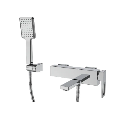 Змішувач для ванни з коротким виливом Koer KB-41009-01 (Колір хром) (KR3502) Змішувач для ванни з коротким виливом Koer KB-41009-01 (Колір хром) (KR3502)