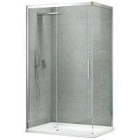 Бічна стінка до кабіни Koer SR SW05-90x200-TR-01 прозоре скло Easy Clean 6мм, хром (KR5407) Бічна стінка до кабіни Koer SR SW05-90x200-TR-01 прозоре скло Easy Clean 6мм, хром (KR5407)