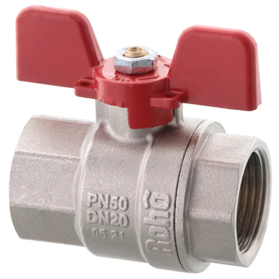 Кран кульовий Roho R100-100 - 1