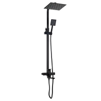 Душова колона із змішувачем Mixxus KUB-007-J Black з нерж. сталі SUS304 (MI6097) Душова колона із змішувачем Mixxus KUB-007-J Black з нерж. сталі SUS304 (MI6097)