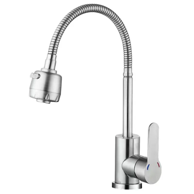 Змішувач для кухні Zerix DAX-011 Reflector із нерж. сталі SUS304 (ZX4821) Змішувач для кухні Zerix DAX-011 Reflector із нерж. сталі SUS304 (ZX4821)