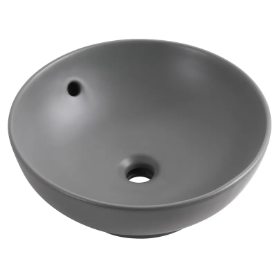 Раковина накладна Mixxus Premium TOPPER-0201 GRAY 410x410x165mm з переливом (MP6649) Раковина накладна Mixxus Premium TOPPER-0201 GRAY 410x410x165mm з переливом (MP6649)