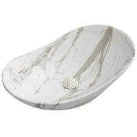 Раковина накладна MIXXUS PREMIUM WAVE-0105 MARBLE 620х360х160mm (MP6559) Раковина накладна MIXXUS PREMIUM WAVE-0105 MARBLE 620х360х160mm (MP6559)