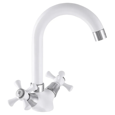 Кухонний змішувач білий Mixxus Omega 275 (MI2767) Кухонний змішувач білий Mixxus Omega 275 (MI2767)