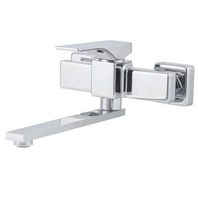 Змішувач для кухні настінний Koer KB-73010-01 (Колір хром) (KR3490) Змішувач для кухні настінний Koer KB-73010-01 (Колір хром) (KR3490)