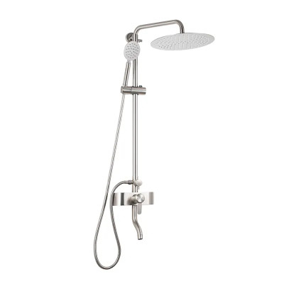 Душова колона зі змішувачем Mixxus FAN-009-J із нерж. сталі SUS304 (MI6110) Душова колона зі змішувачем Mixxus FAN-009-J із нерж. сталі SUS304 (MI6110)