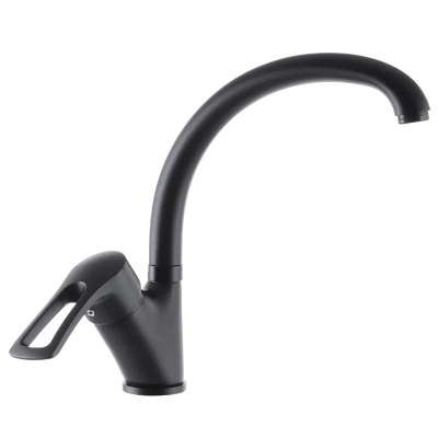 Змішувач для кухні Haiba Hansberg 777 чорний (HB0216) Змішувач для кухні Haiba Hansberg 777 чорний (HB0216)